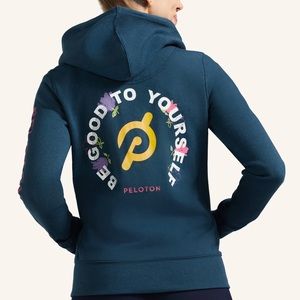 Brand New Peloton Ultimate Fleece Zip Hoodie 💙💜